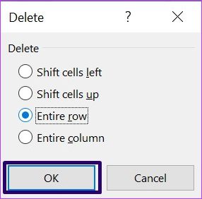 how-to-delete-blank-rows-in-microsoft-excel-step-22 أفضل 4 طرق لحذف الصفوف الفارغة في Microsoft Excel