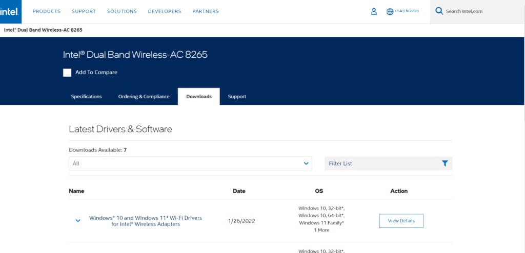 intel-dual-band-wireless-driver-download-page-1024x495-2 إصلاح ERR_CONNECTION_RESET في Chrome