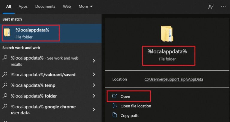 localappdata-5-768x409-1 كيفية إصلاح عدم عمل كاميرا Discord