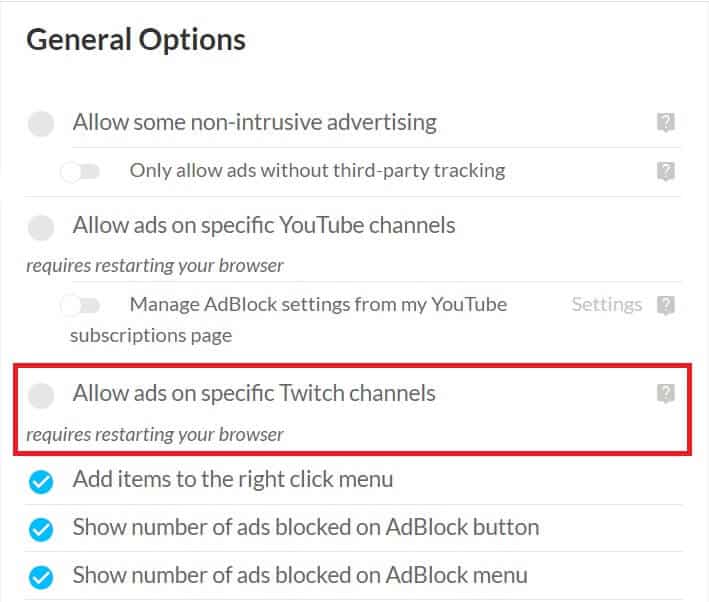 For twitch adblock Easy solution