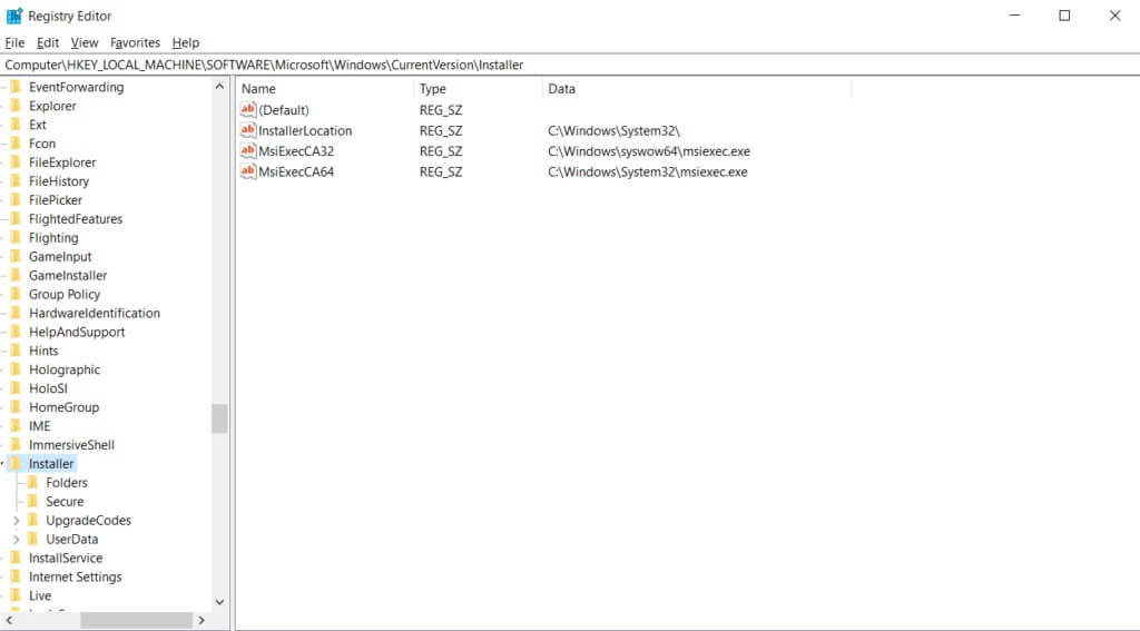 navigate-the-following-path-hkey_local_machine-sof-1-1024x567-1 إصلاح خطأ 1500 هناك تثبيت آخر قيد التقدم