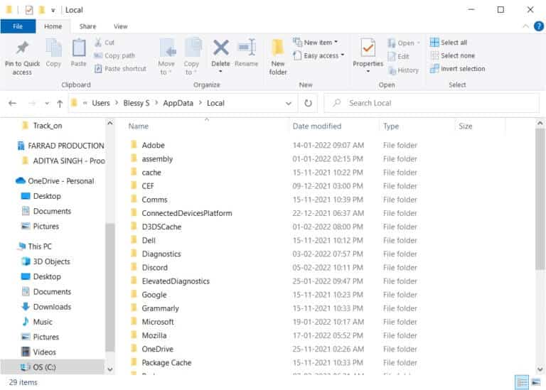 navigate-to-local-folder-of-the-app-768x549-1 إصلاح خطأ 0 ERROR_SUCCESS على Windows