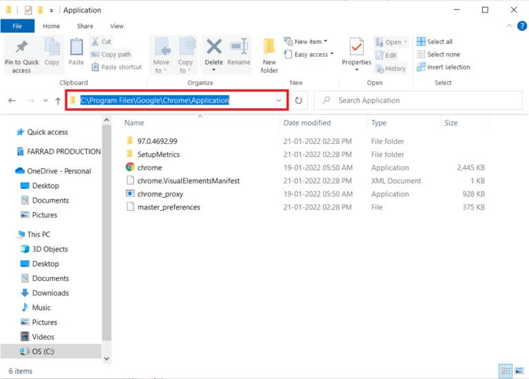 navigate-to-the-location-of-chrome-applciation-768x550-1 إصلاح خطأ STATUS BREAKPOINT على Google Chrome
