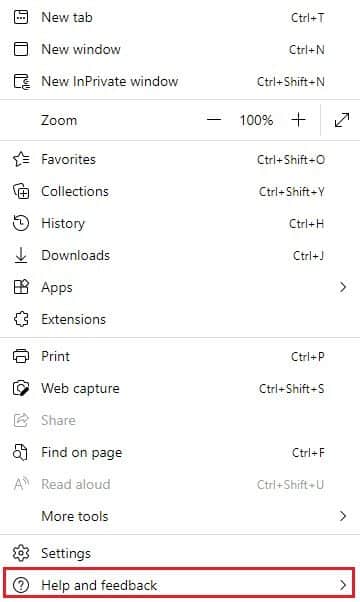 now-click-on-the-help-and-feedback-option-1-1 إصلاح STATUS ACCESS VIOLATION في Chrome