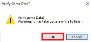 now-confirm-the-prompt-by-clicking-on-ok-300x139-1 إصلاح فشل تحديث Warframe