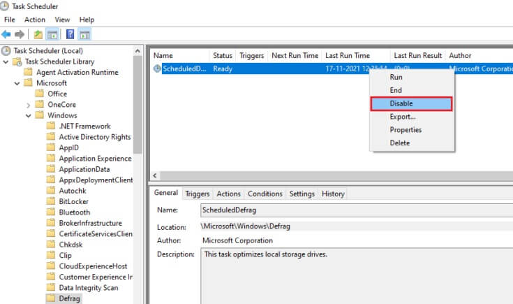 now-in-the-middle-pane-right-click-on-scheduledd-735x435-1 إصلاح الإستخدام العالي للقرص Ntoskrnl.exe