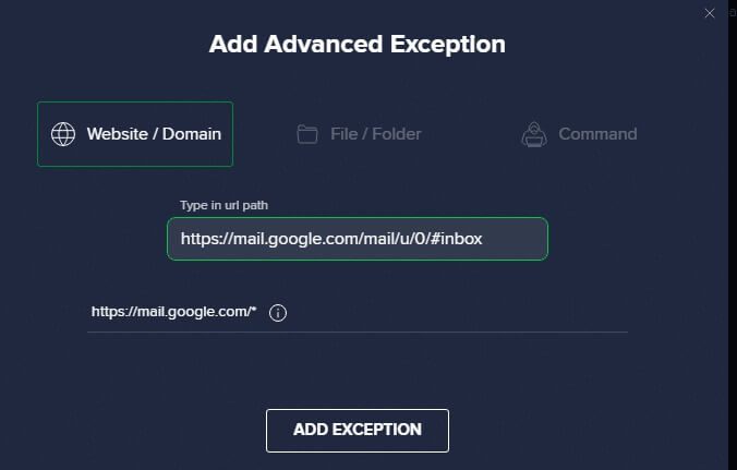 now-paste-the-url-in-the-type-in-url-path-next-1 إصلاح ERR_EMPTY_RESPONSE على Windows 10