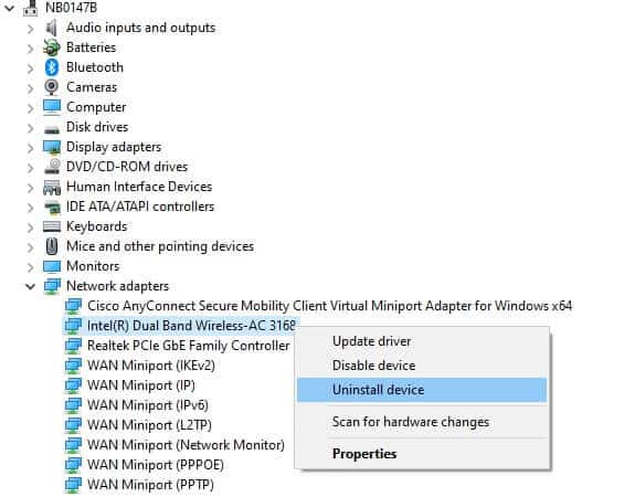 إصلاح ERR_EMPTY_RESPONSE على Windows 10 - %categories