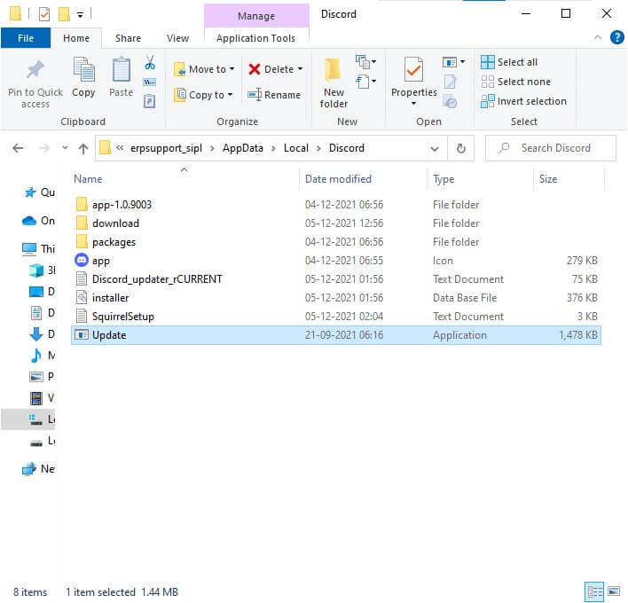now-run-the-update-application-and-wait-for-the-p-3 إصلاح خطأ Discord JavaScript عند بدء التشغيل