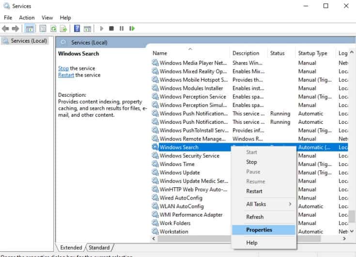 now-scroll-down-the-screen-and-right-click-on-win-735x531-1 إصلاح الإستخدام العالي للقرص Ntoskrnl.exe