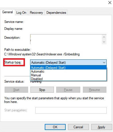 now-set-the-startup-type-to-automatic-or-manual-1 إصلاح خطأ 1500 هناك تثبيت آخر قيد التقدم