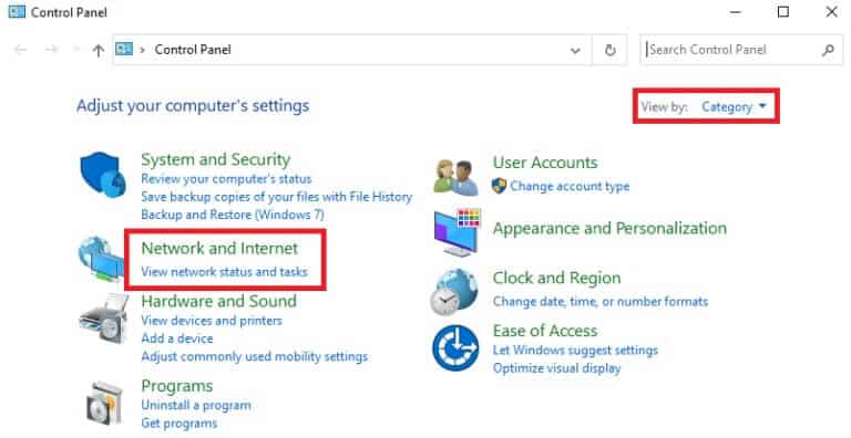 now-set-the-view-by-option-to-category-and-select-3-768x396-1 إصلاح خطأ التثبيت 0x8007012a في تحديث Windows