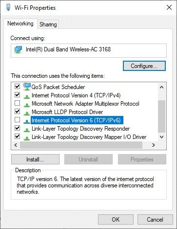 now-the-wi-fi-properties-window-will-pop-up-now إصلاح ERR_EMPTY_RESPONSE على Windows 10