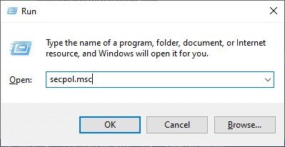 now-type-secpol-msc-in-the-box-and-hit-enter-fix إصلاح خطأ المعالج غير صالح في نظام التشغيل Windows 10