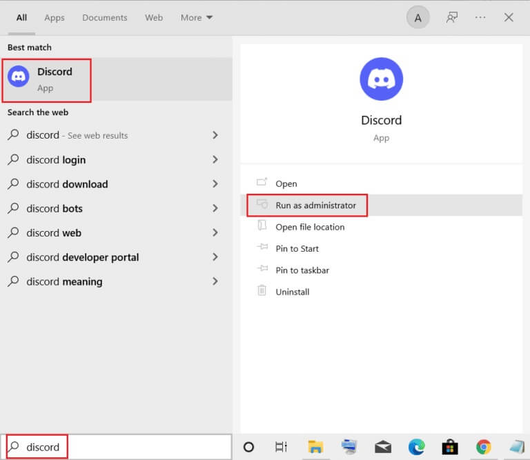 open-Discord-app-as-administrator-768x667-1 إصلاح عدم اكتشاف Discord للميكروفون