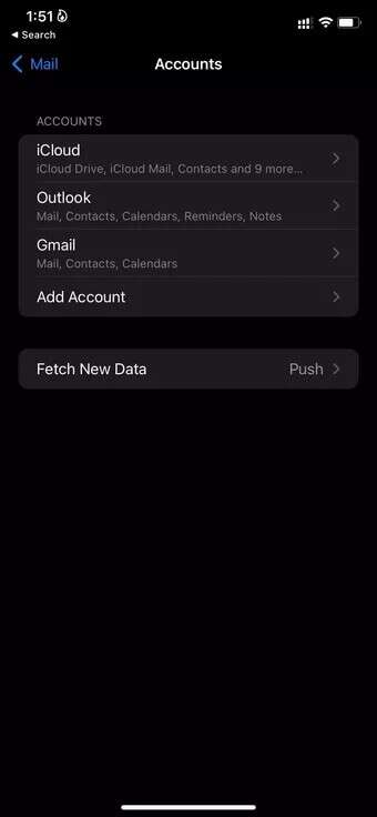 open-account-settings-fix-mail-not-sending-emails-on-iPhone_7c4a12eb7455b3a1ce1ef1cadcf29289-340x736 أفضل 9 طرق لإصلاح عدم إرسال رسائل بريد إلكتروني على iPhone