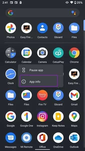 open-app-info-menu-Fix-typing-lag-on-android-keyboard_7c4a12eb7455b3a1ce1ef1cadcf29289-340x605 أفضل 9 طرق لإصلاح تأخر كتابة لوحة المفاتيح على Android