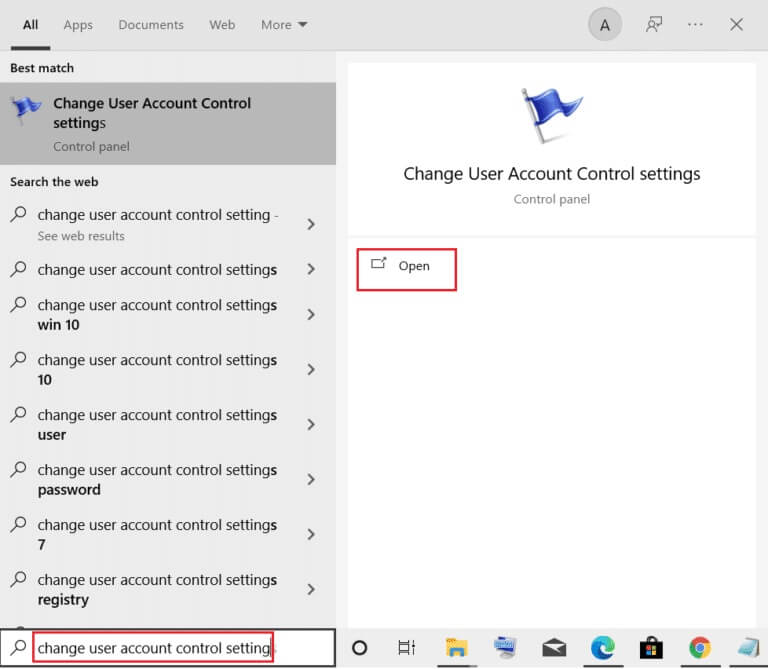 open-change-user-accoubt-control-setting-from-windows-search-menu-768x669-1 إصلاح مشكلة أمان INET E في Microsoft Edge