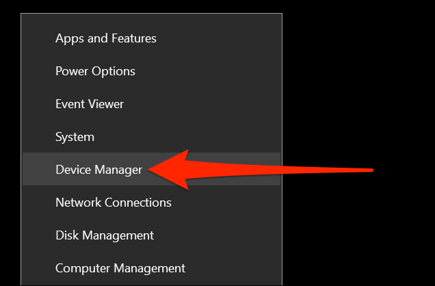 open-device-manager-1 كيفية إصلاح وميض الشاشة في Windows 10