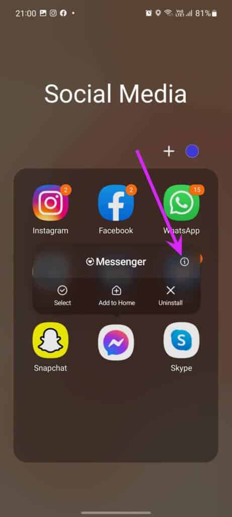 open-messenger-info-fix-messenger-not-sending-pictures-461x1024-1 أفضل 9 طرق لإصلاح عدم إرسال Facebook Messenger للصور