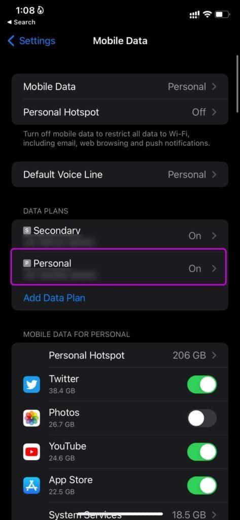 open-personal-sim-card-fix-apps-not-updating-on-iPhone-473x1024-1 أفضل 8 طرق لإصلاح عدم تحديث التطبيقات على iPhone