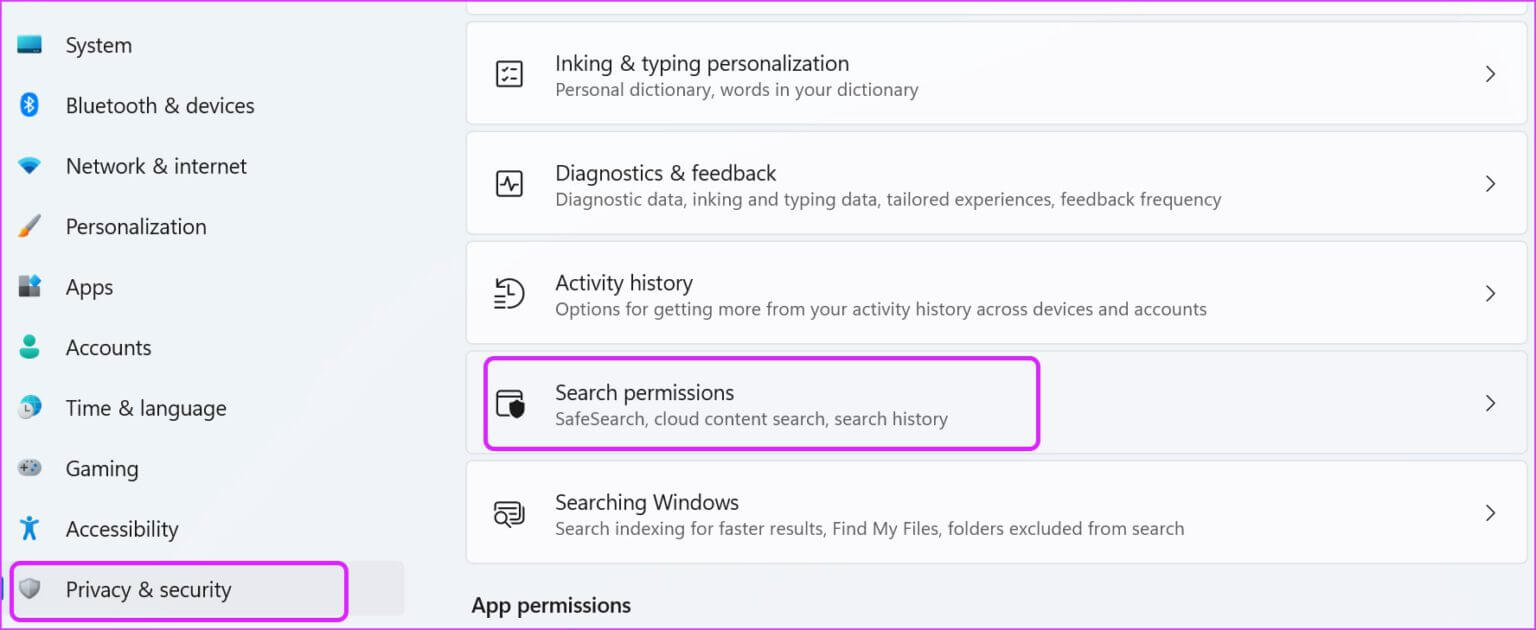 open-search-suggestions-Disable-Web-Search-Results-from-Start-Menu-in-Windows-11-1536x630-2 كيفية تعطيل نتائج بحث الويب من قائمة ابدأ في Windows 11