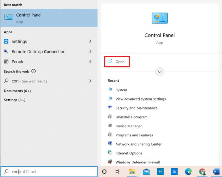 press-the-windows-key-type-control-panel-and-clic-768x613-1 كيفية تنزيل WGET لنظام التشغيل Windows 10 وتثبيته واستخدامه