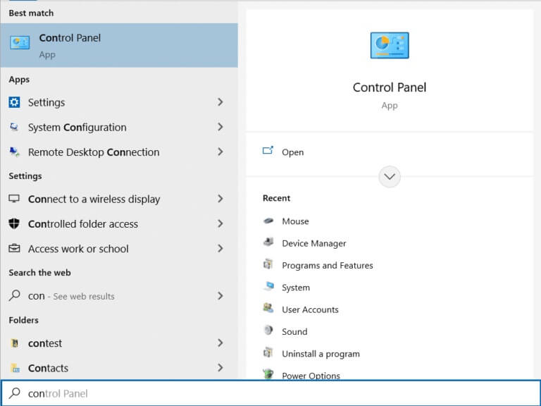 press-windows-key-type-control-panel-and-open-it-768x576-1 كيفية الحفاظ على الحالة متوفر في Microsoft Teams