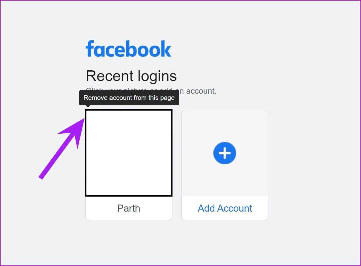 remove-facebook-account_4d470f76dc99e18ad75087b1b8410ea9 كيفية إزالة عنوان البريد الإلكتروني الذي تم تذكره في تسجيل الدخول إلى Facebook على الويب والجوال