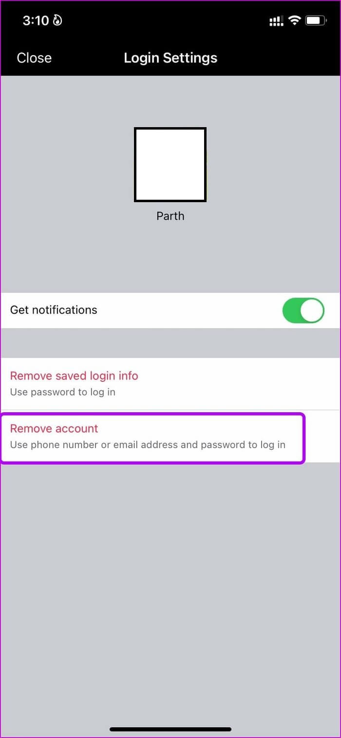 remove-facebook-from-iPhone-remove-remembered-email-from-facebook-login_935adec67b324b146ff212ec4c69054f كيفية إزالة عنوان البريد الإلكتروني الذي تم تذكره في تسجيل الدخول إلى Facebook على الويب والجوال