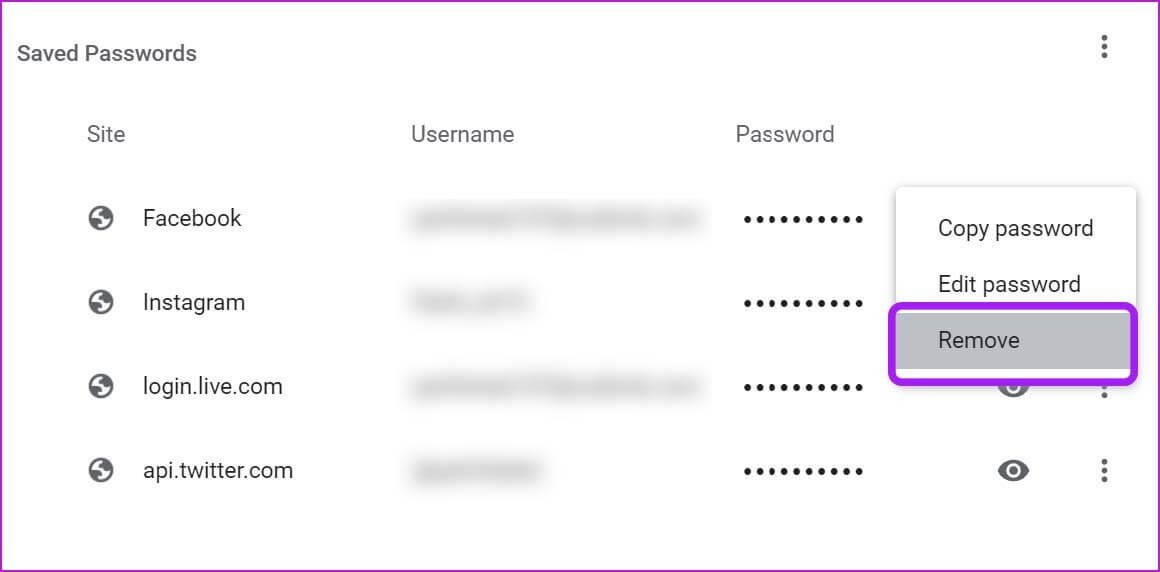 remove-facebook-info-from-chrome-remove-remembered-email-from-facebook-login_4d470f76dc99e18ad75087b1b8410ea9 كيفية إزالة عنوان البريد الإلكتروني الذي تم تذكره في تسجيل الدخول إلى Facebook على الويب والجوال