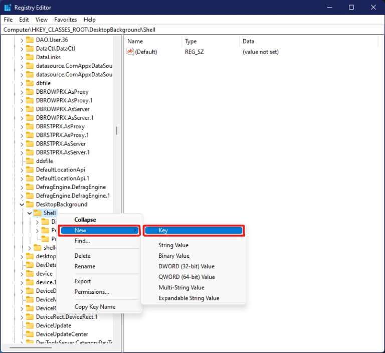 كيفية إضافة قائمة سياق إنشاء نقطة الاستعادة في Windows 11 - %categories