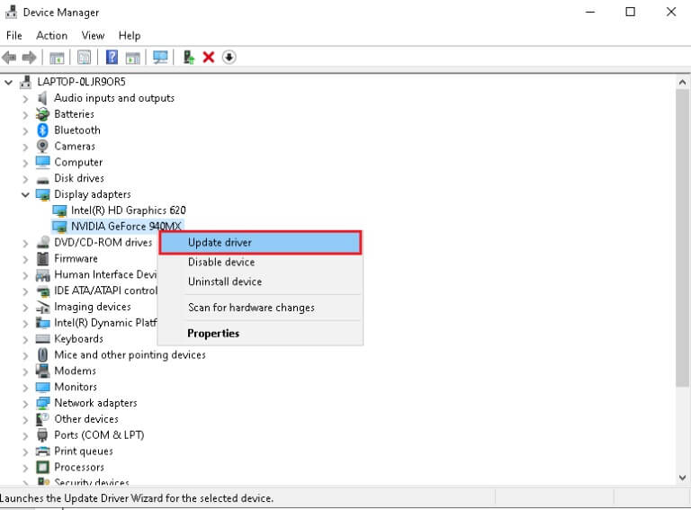 right-click-on-nvidia-geforce-940mx-and-select-upd-768x567-1 إصلاح مشكلة تعطل Discord باستمرار