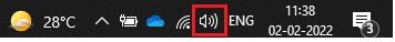 right-click-on-the-speakers-icon-at-the-bottom-rig إصلاح عدم عمل صوت Zoom في Windows 10