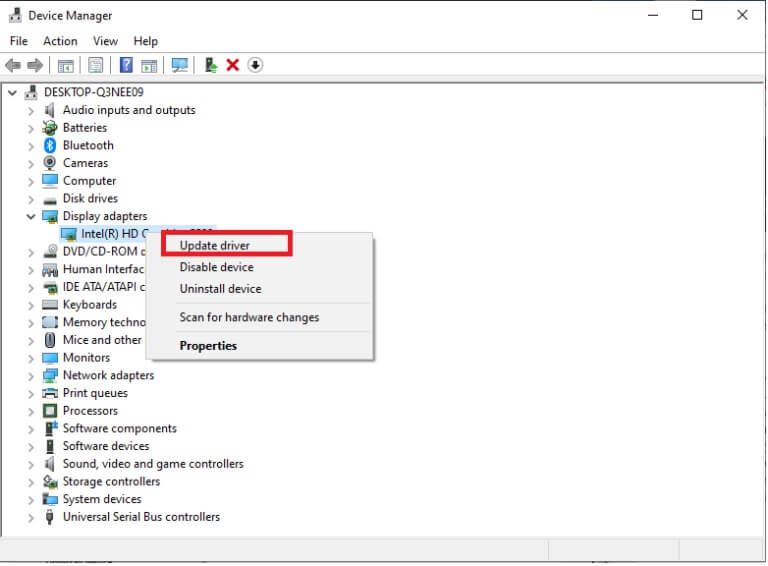 right-click-on-your-driver-and-select-update-drive-768x566-1 إصلاح الإستخدام العالي للقرص Ntoskrnl.exe