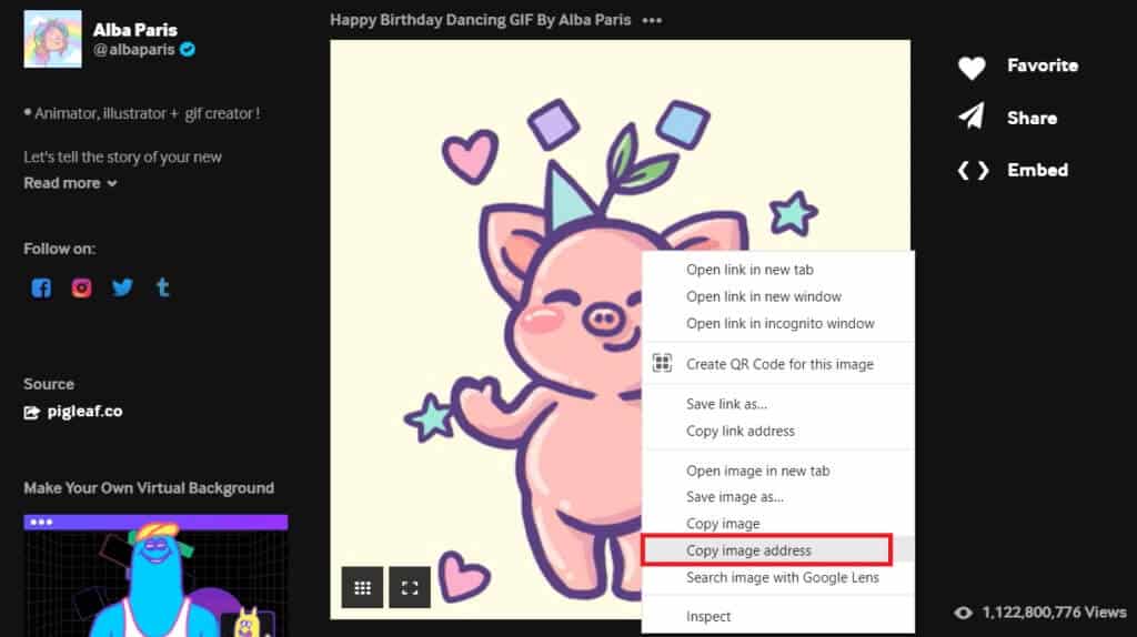right-click-the-gif-and-select-copy-image-address-1024x574-1 كيفية إرسال صور GIF في Slack