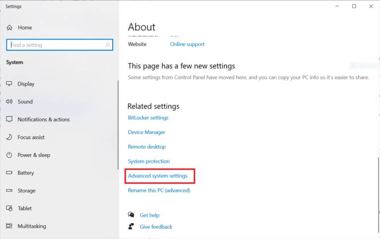 scroll-down-and-click-on-the-advanced-system-setti-768x484-1 كيفية تنزيل WGET لنظام التشغيل Windows 10 وتثبيته واستخدامه
