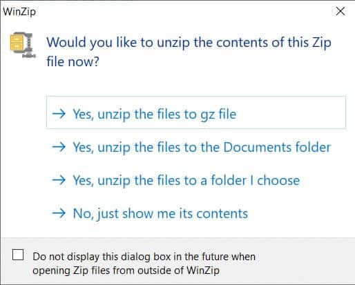 select-a-location-where-the-extracted-files-have-t كيفية فتح ملف GZ في Windows 10