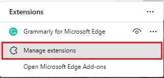 select-any-extension-and-click-on-manage-extension-1 إصلاح STATUS ACCESS VIOLATION في Chrome