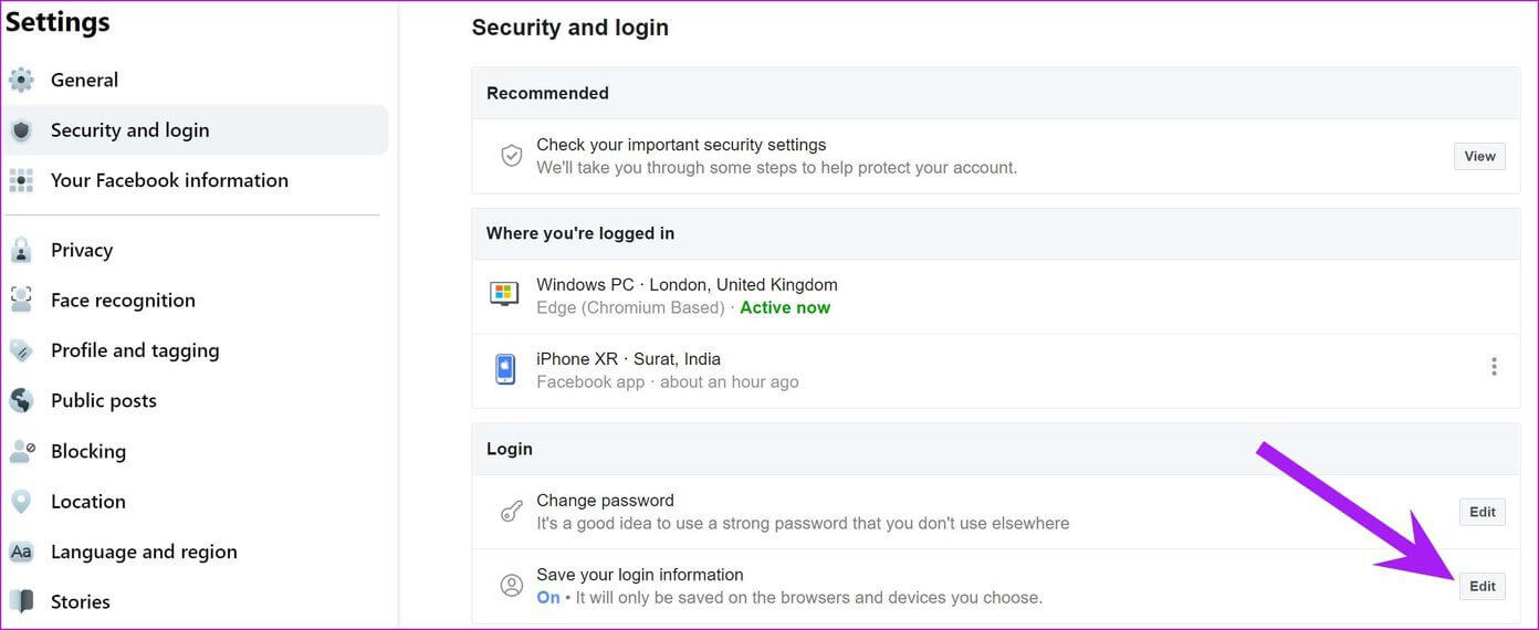 select-edit-remove-remembered-email-from-facebook-login_4d470f76dc99e18ad75087b1b8410ea9 كيفية إزالة عنوان البريد الإلكتروني الذي تم تذكره في تسجيل الدخول إلى Facebook على الويب والجوال