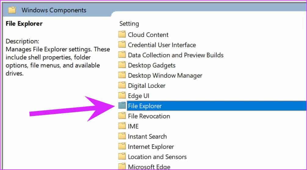 select-file-explorer-Disable-Web-Search-Results-from-Start-Menu-in-Windows-11 كيفية تعطيل نتائج بحث الويب من قائمة ابدأ في Windows 11