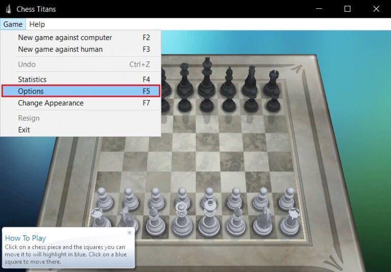 كيفية لعب Chess Titans على Windows 10 - %categories