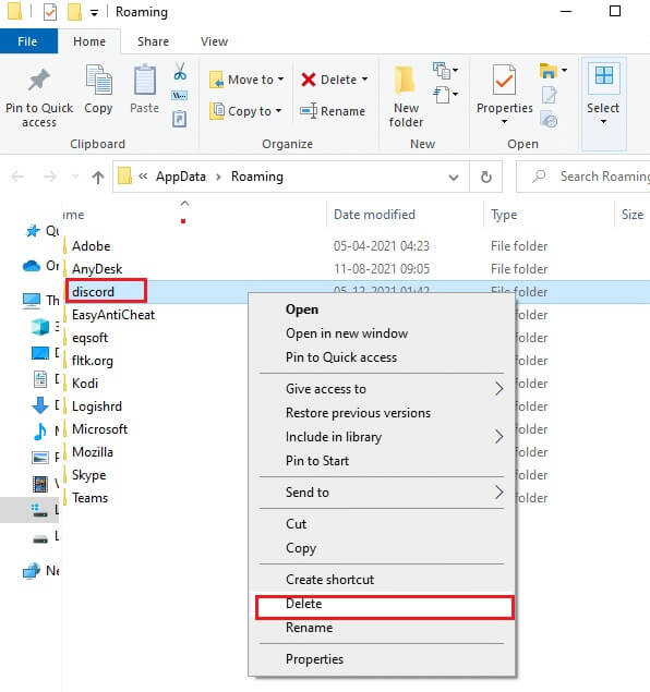 select-the-appdata-roaming-folder-and-navigate-to-1 إصلاح خطأ Discord JavaScript عند بدء التشغيل