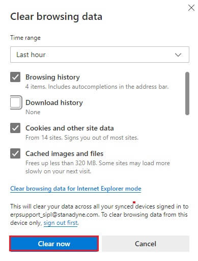 select-the-boxes-according-to-your-preferences-li-1 إصلاح STATUS ACCESS VIOLATION في Chrome