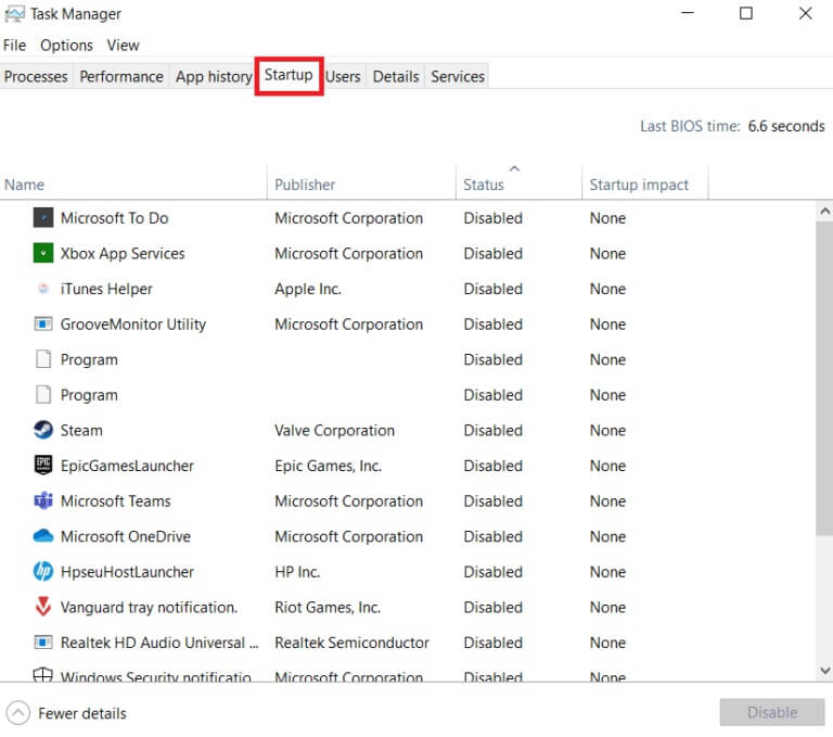 select-the-startup-tab-768x679-1 إصلاح عملية المضيف لإعداد المزامنة