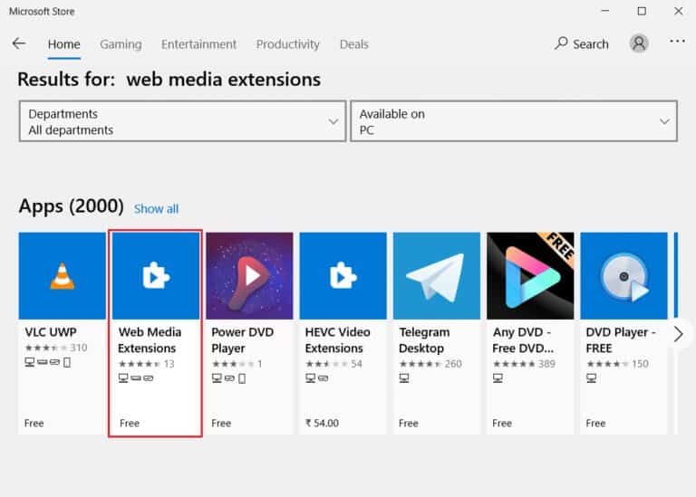 select-web-media-extensions-app-from-the-search-result-in-Microsoft-Store-768x549-1 كيفية تشغيل ملفات OGG على Windows 10
