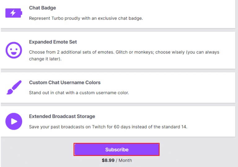 subscribe-to-Twitch-turbo-768x538-1 إصلاح عدم عمل AdBlock على Twitch