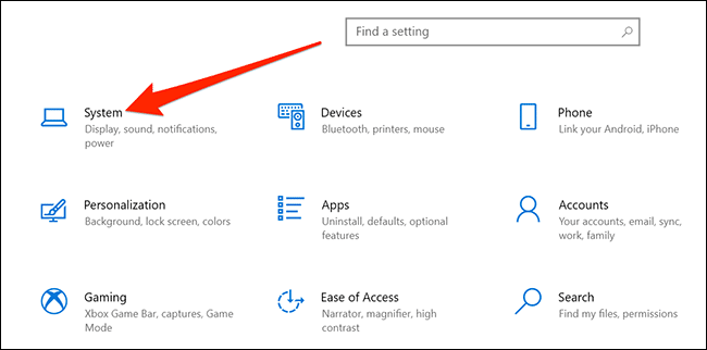 system-settings كيفية إصلاح وميض الشاشة في Windows 10