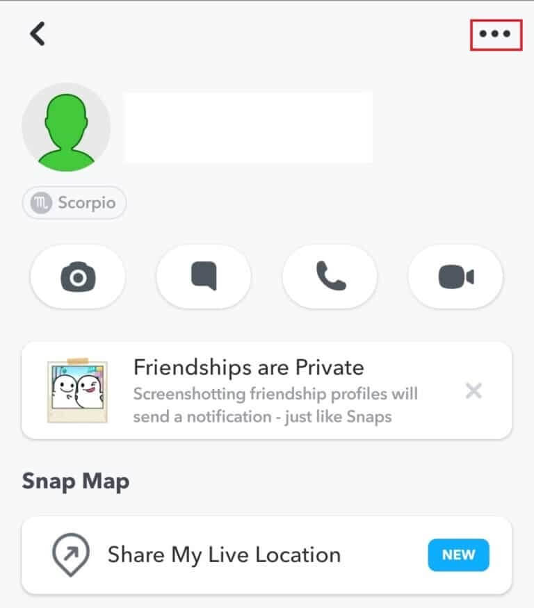 tap-on-the-three-dots-on-the-top-right-corner-of-t-768x875-1 إصلاح عدم تحميل القصص على Snapchat