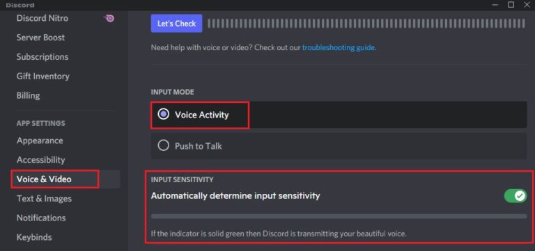 turn-on-automatically-determine-input-sensitivity-768x361-1 إصلاح مشكلة تعطل Discord باستمرار